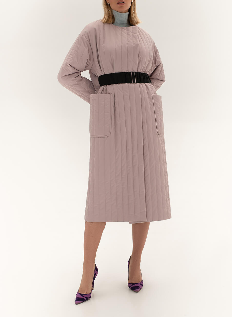 DSC_7856-Edit Стьобане пальто з поясом WONDER (WNDR_sp_21_pspl_03)