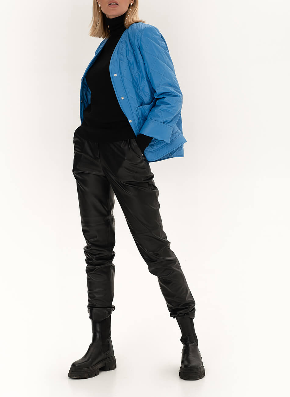 DSC_8057-Edit Легкий стьобаний пуховик WONDER (WNDR_ sp_21_lspbl_02) - фото 4