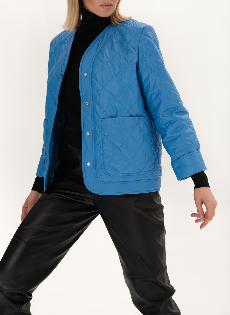 DSC_8074-Edit Легкий стьобаний пуховик WONDER (WNDR_ sp_21_lspbl_02) - фото 2