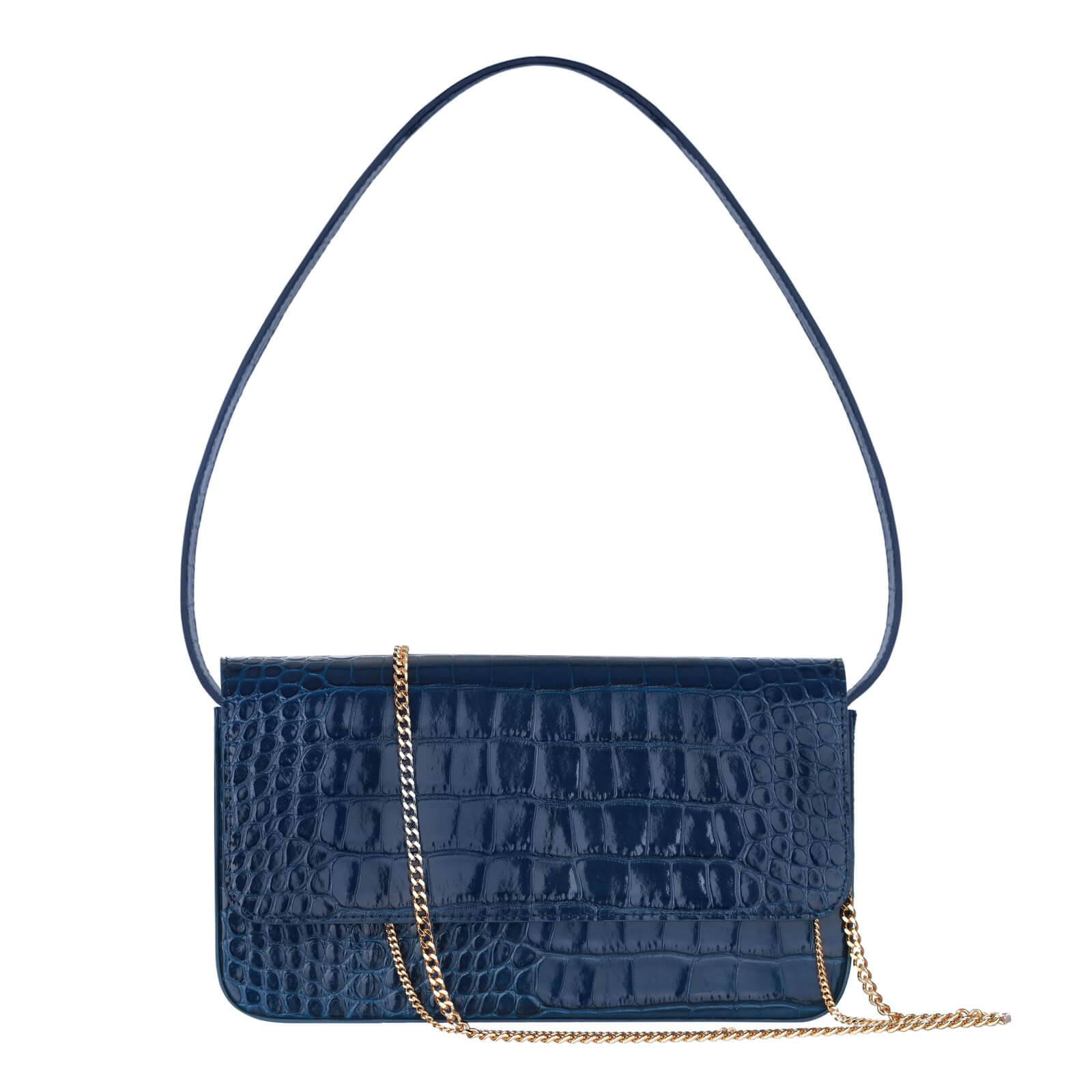 синий-2 Шкіряна сумка з тисненням irAro x Vikele Studio IRARO (IRRO_IR_SS20_LB_croco-blue)
