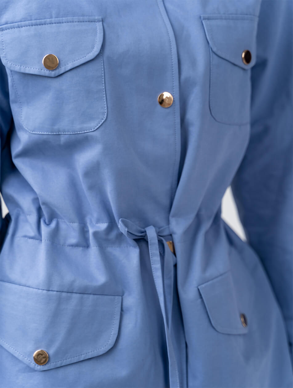 35 Бавовняна куртка-парка Lora на підкладці MY x MY (MC_MY0621) - фото 6