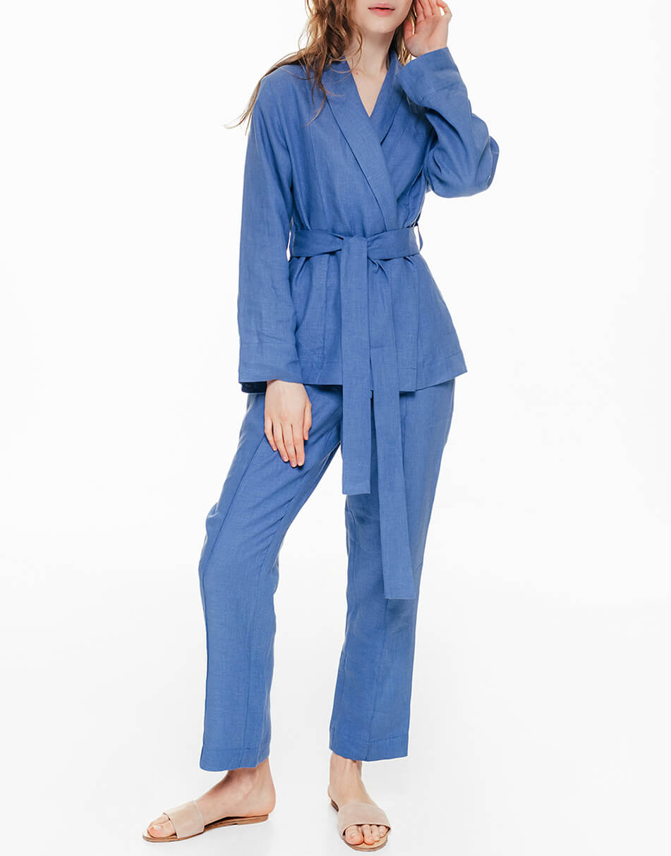 677 (1) Лляний комплект BALCONY GARMENT (BLCGR_BLCN_695_677) - фото 2