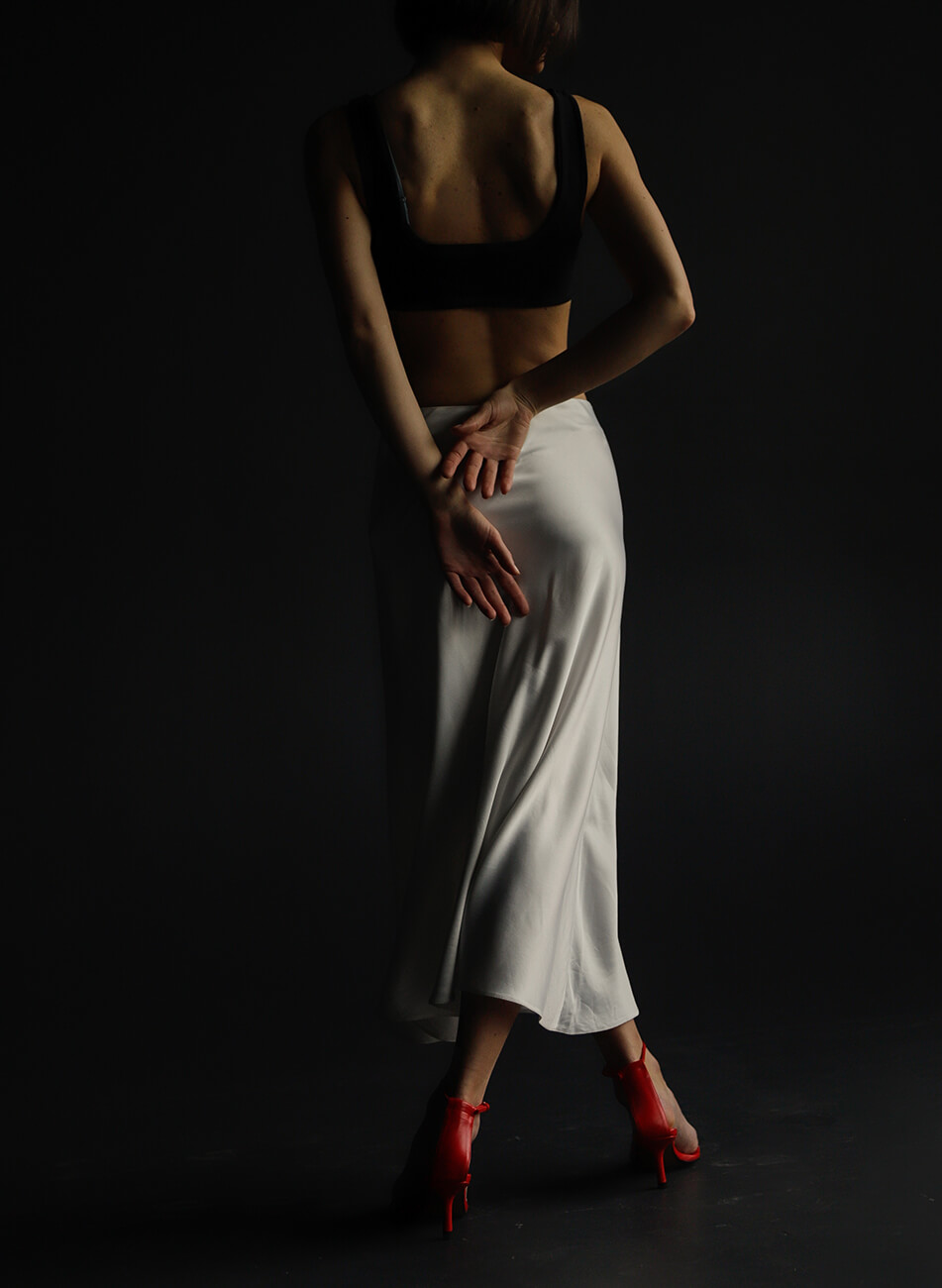 FRBC_FBTB_SS20_ 01-skirt (1) Спідниця міді А-силуету FIORE BIANCO (FRBC_FBTB_SS20_ 01-skirt) - фото 3