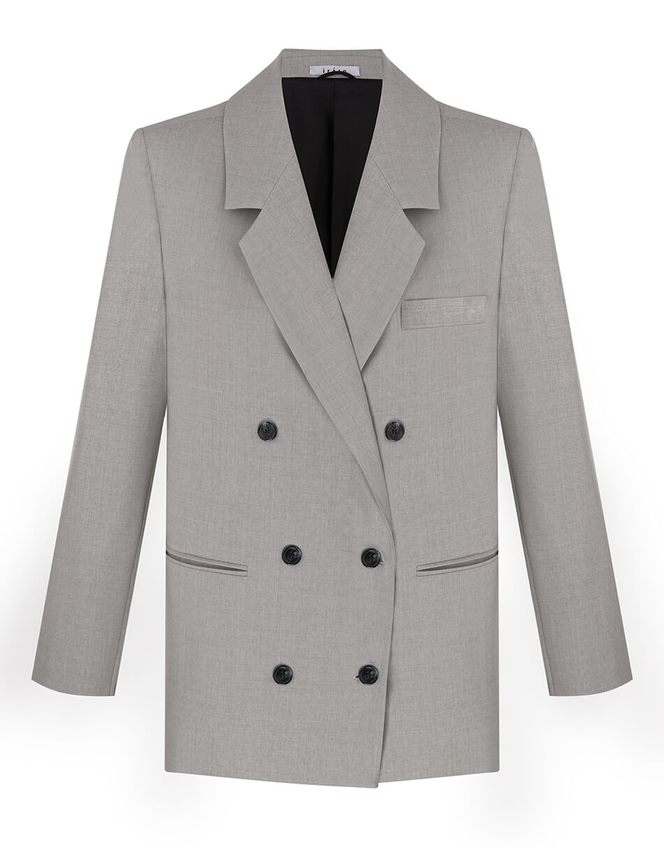 IR_SS21_JG_006 (2) Двобортний жакет із вовни IRARO (IRRO_IR_SS21_JG_006) - фото 2