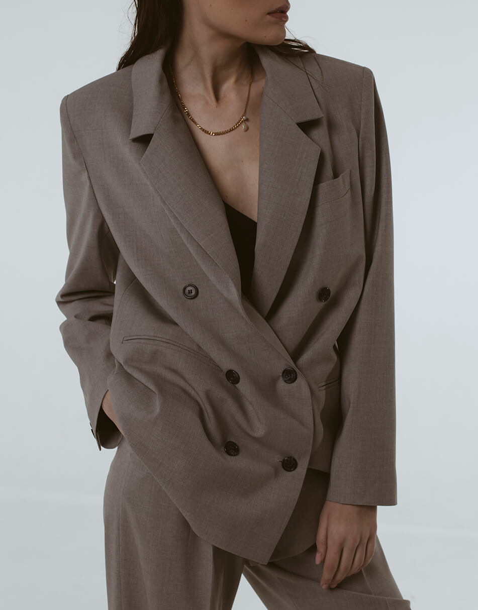 IR_SS21_JG_006 (8) Двобортний жакет із вовни IRARO (IRRO_IR_SS21_JG_006) - фото 3