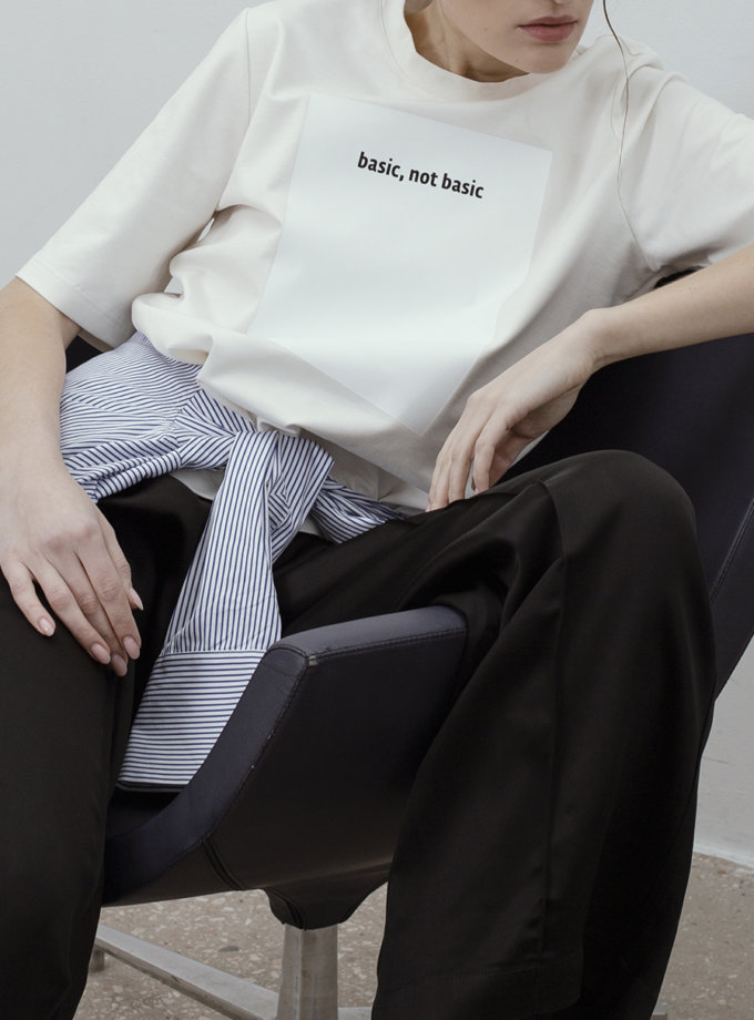 Футболка з бавовни IRARO (IRRO_IR_SS21_TW_008) - фото 7