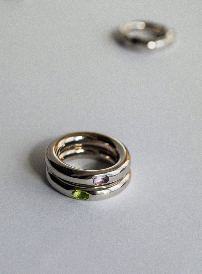 Каблучка Puffy Violet RIMMART JEWELRY (RAJ_R-007v)