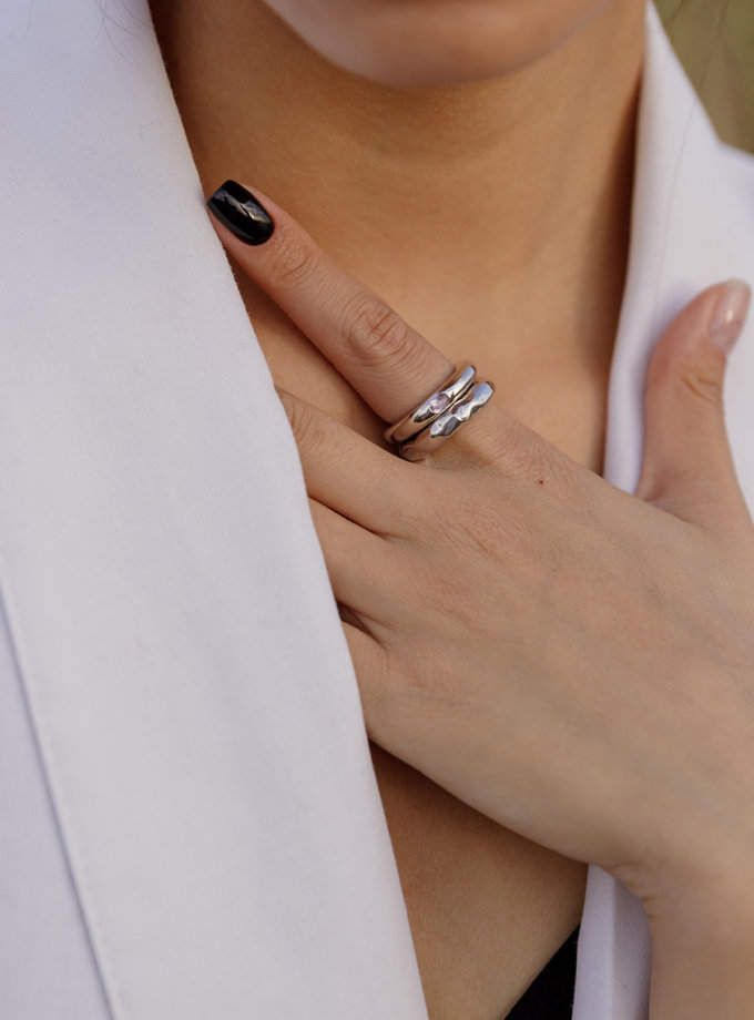 Каблучка Puffy Violet RIMMART JEWELRY (RAJ_R-007v)