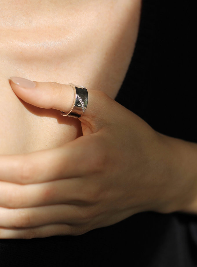 Каблучка  Crack RIMMART JEWELRY (RAJ_R-7940)