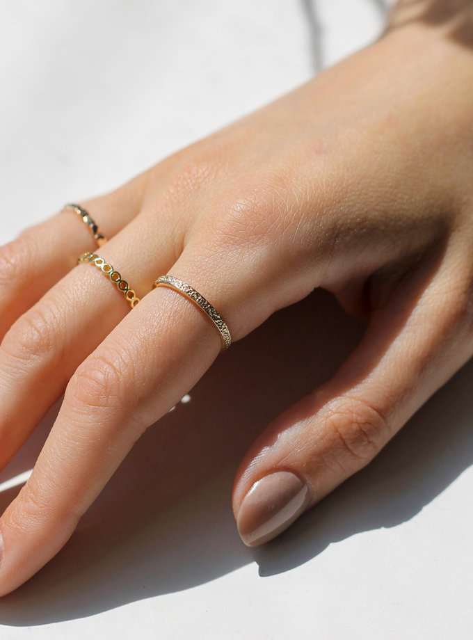 Каблучка з жовтого золота RIMMART JEWELRY (RAJ_R-7947)