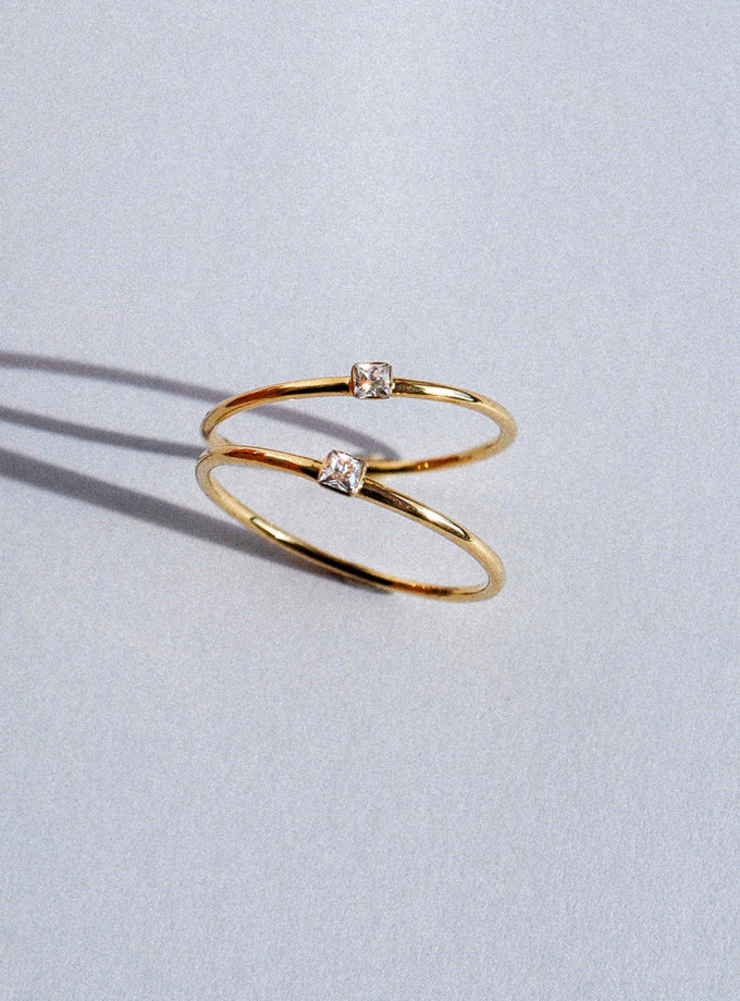 Каблучка з жовтого золота RIMMART JEWELRY (RAJ_R-7950)