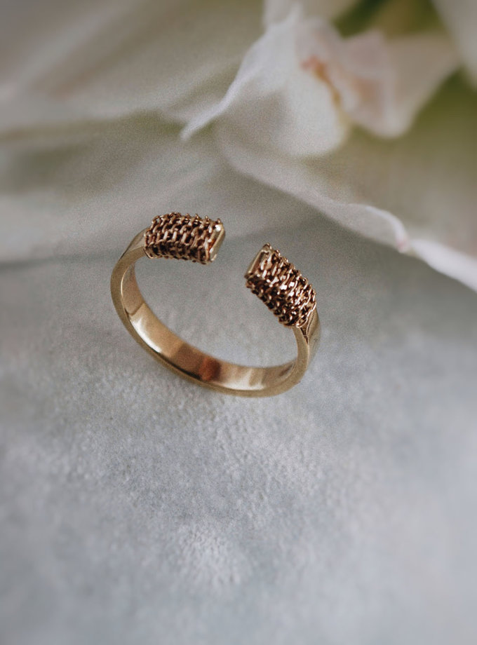 Каблучка The Rope Collection RIMMART JEWELRY (RAJ_RRA-014)