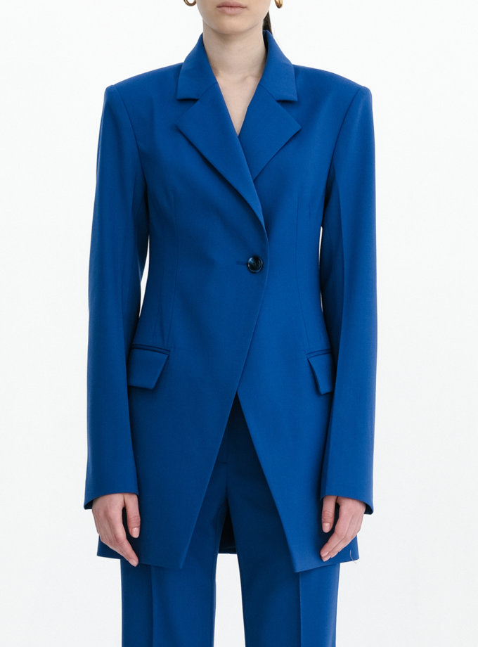 Приталений жакет із вовни SHAKO (SHKO_20016009)