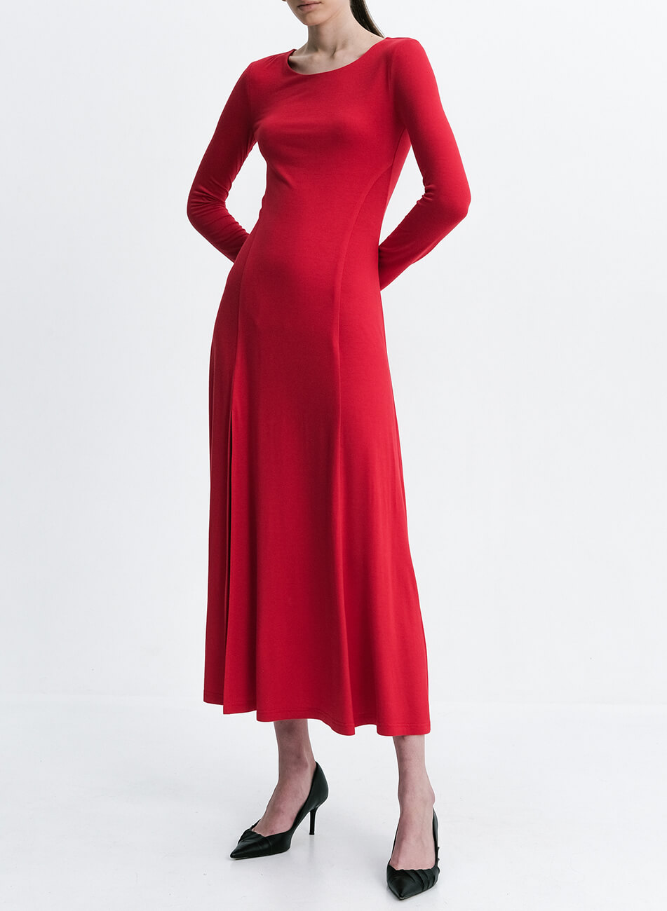 shako, lookbook ss21-26820 Сукня максі з розрізами SHAKO (SHKO_21010001) - фото 4