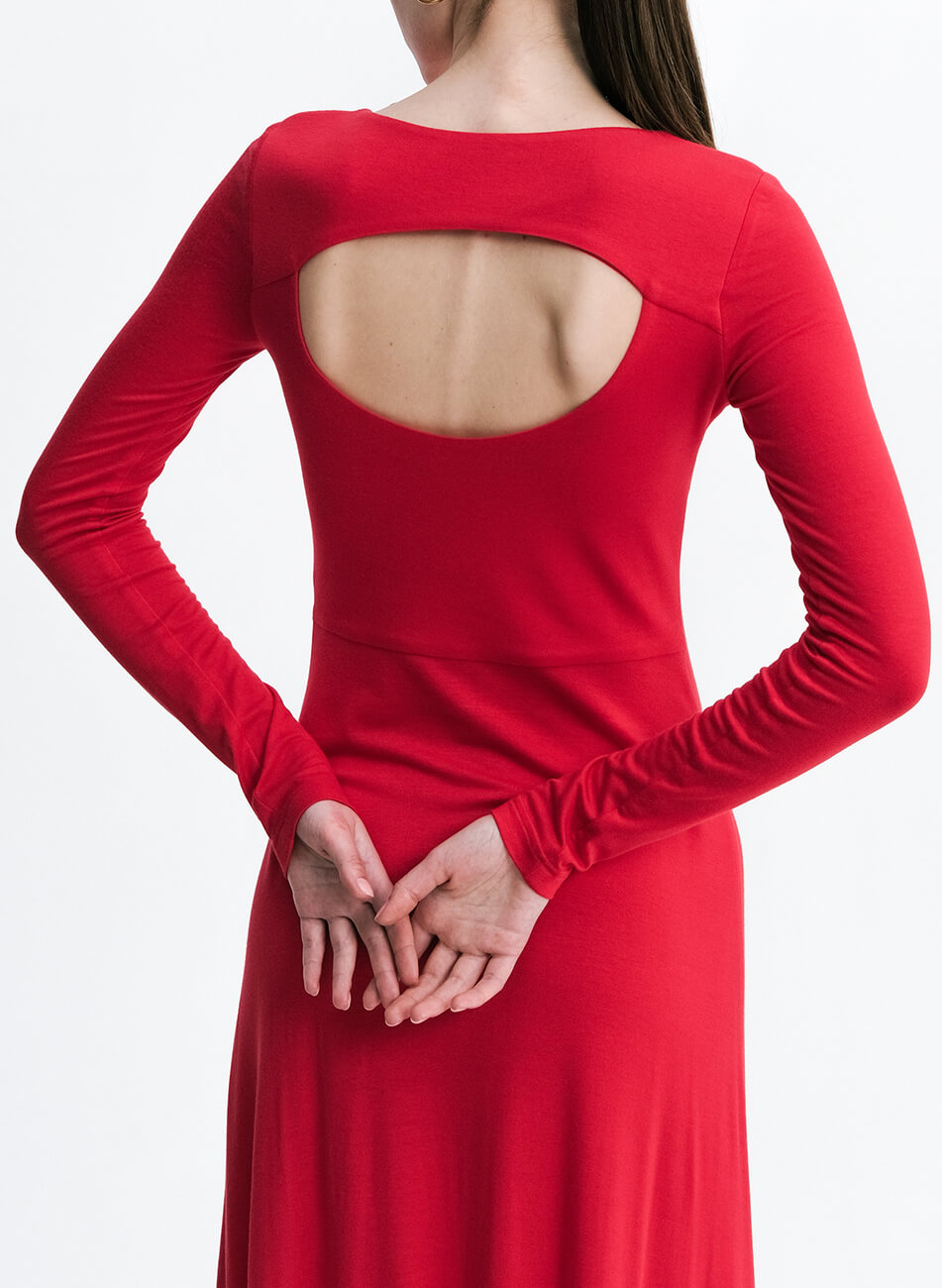 shako, lookbook ss21-26837 Сукня максі з розрізами SHAKO (SHKO_21010001) - фото 5