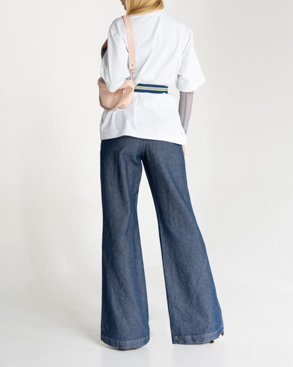 45 Бавовняний топ з карманом 7/11 SEVEN ELEVEN (SE_SE20_Ts_DK_W) - фото 2