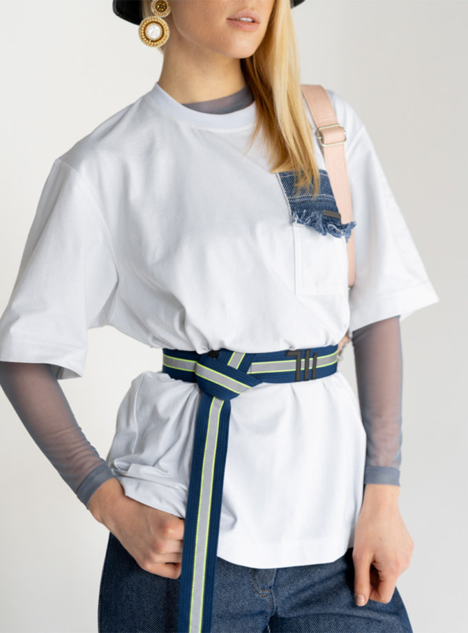 Пояс-тісема one size 7/11 SEVEN ELEVEN (SE_SE16_Belt_40_Bl_Rflctv)