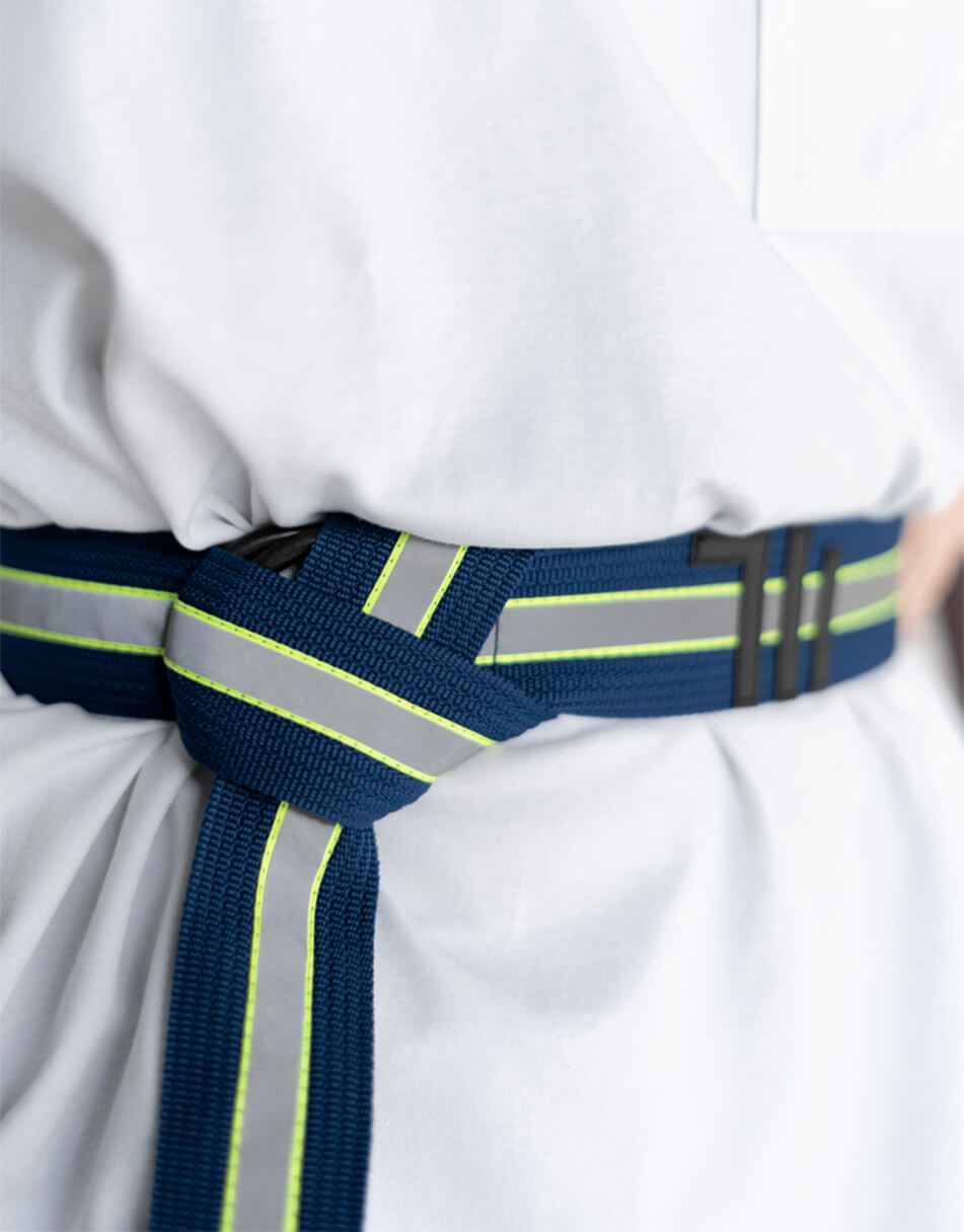 70 Пояс-тісема one size 7/11 SEVEN ELEVEN (SE_SE16_Belt_40_Bl_Rflctv) - фото 2