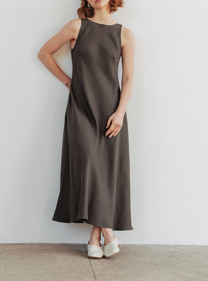 Сукня максі з тенсела BALCONY GARMENT (BLCGR_BLCN_801) - фото 9