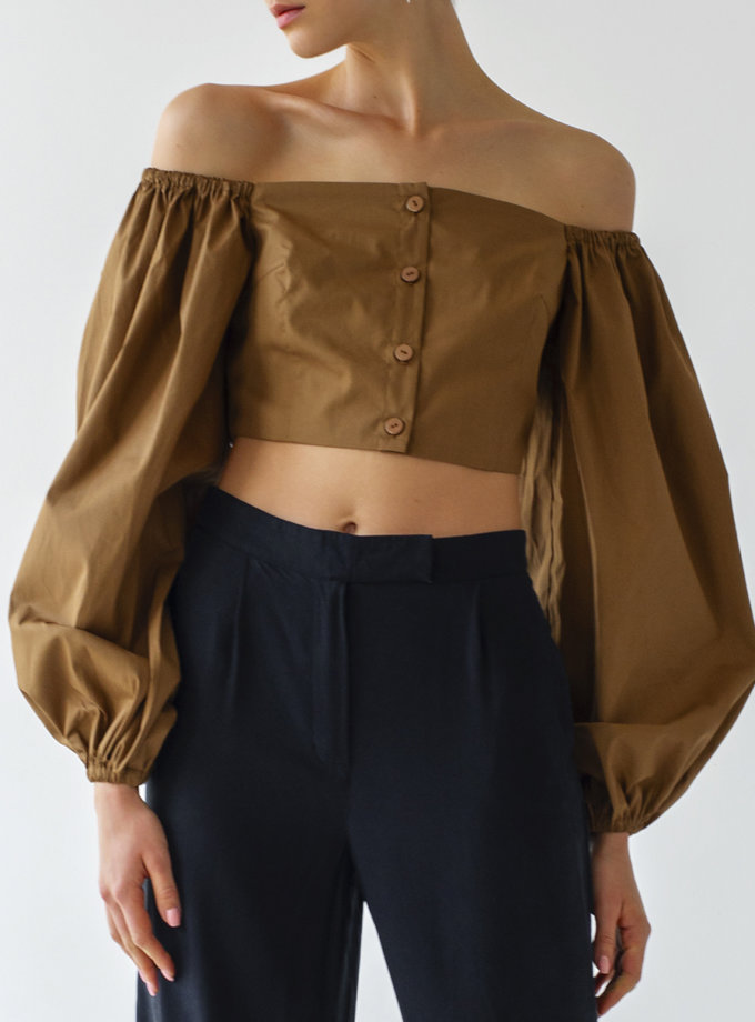 Топ з об'ємними рукавами L.A.B BY TERNOVSKAYA (LAB_00052)