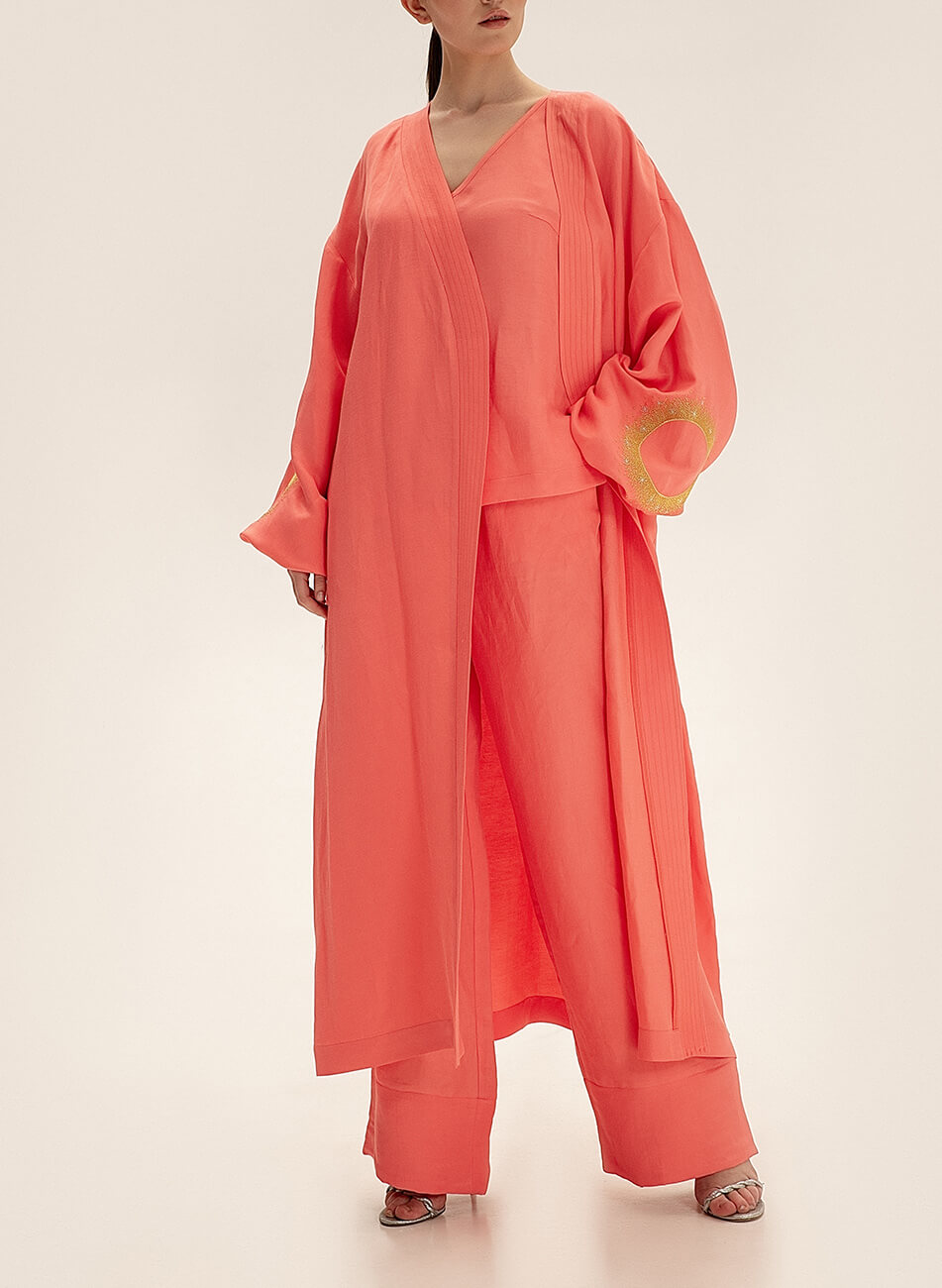 DSC_0253-Edit Довге кімоно з льону WONDER (WNDR_ss21_lc_02) - фото 3