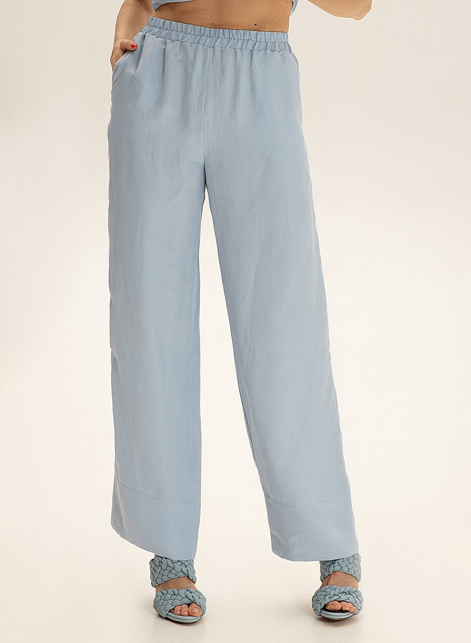 DSC_0707-Edit Штани вільного крою з льону WONDER (WNDR_ss21_lbl_07) - фото 5