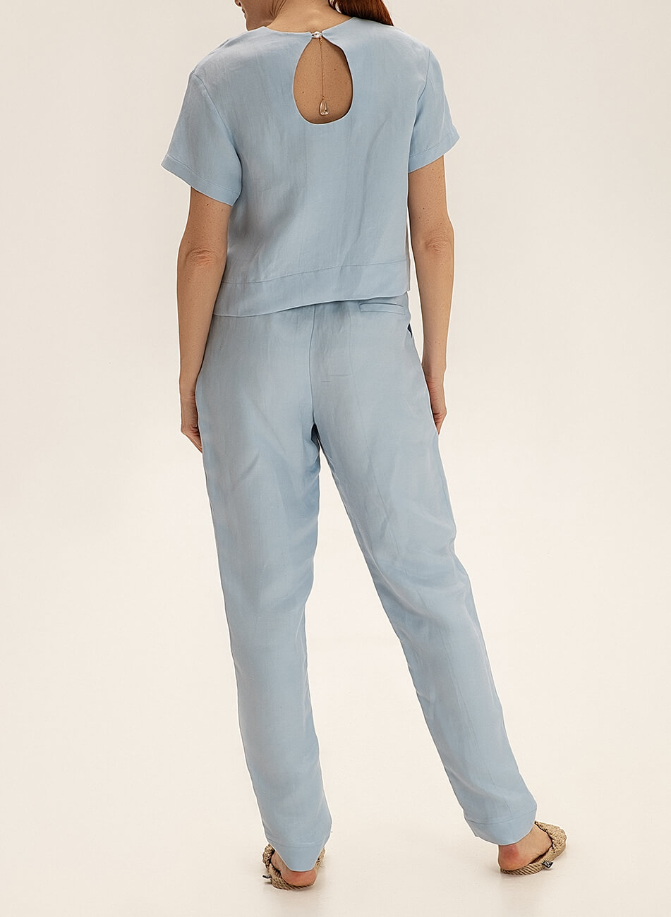 DSC_0994-Edit Завужені штани з льону WONDER (WNDR_ss21_lbl_06) - фото 2