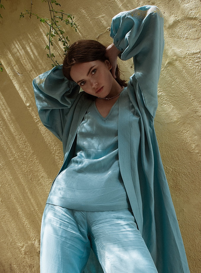 Топ із льону WONDER (WNDR_ss21_lbi_04) - фото 13