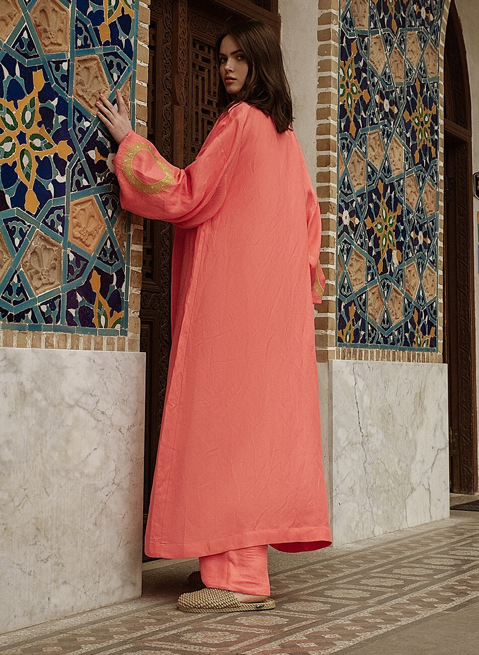 DSC_5541-Edit Довге кімоно з льону WONDER (WNDR_ss21_lc_02) - фото 2