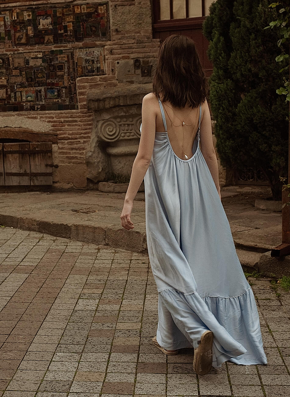 DSC_6166-Edit Сарафан з відкритою спиною WONDER (WNDR_ss21_vbl_01) - фото 2