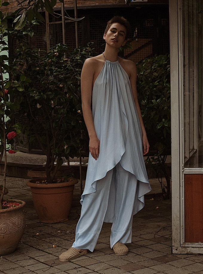 Пляжна туніка з відкритою спиною WONDER (WNDR_ss21_vbl_03) - фото 13