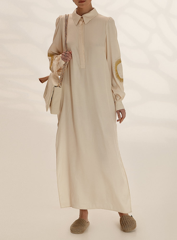 Легка сукня-сорочка з вишивкою WONDER (WNDR_ ss21_vml_05) - фото 11