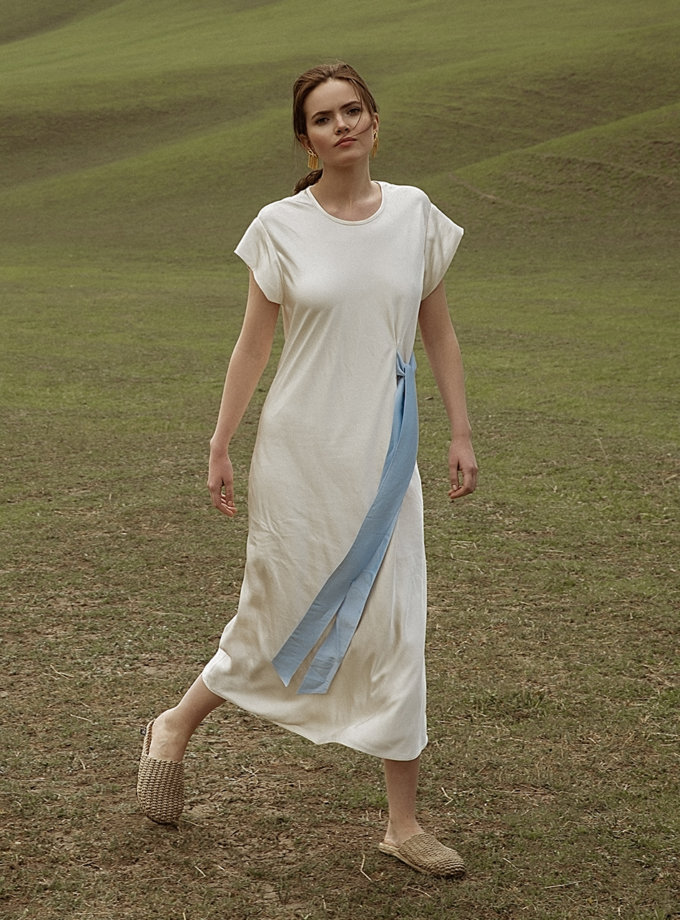 Сукня міді з контрастним декором WONDER (WNDR_ss21_sml_05) - фото 9