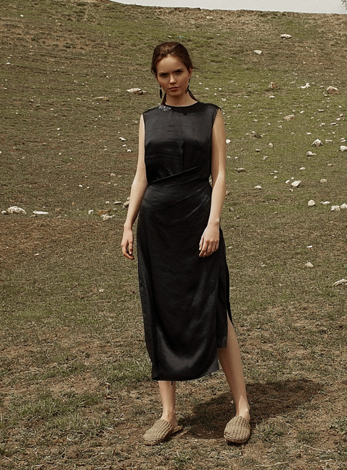 Сукня міді з вишивкою WONDER (WNDR_ss21_sblck_04) - фото 15