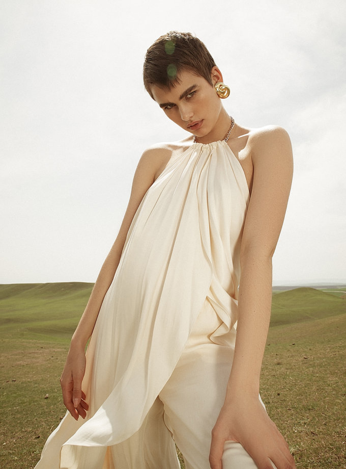 Пляжна туніка з відкритою спиною WONDER (WNDR_ ss21_vml_03) - фото 15