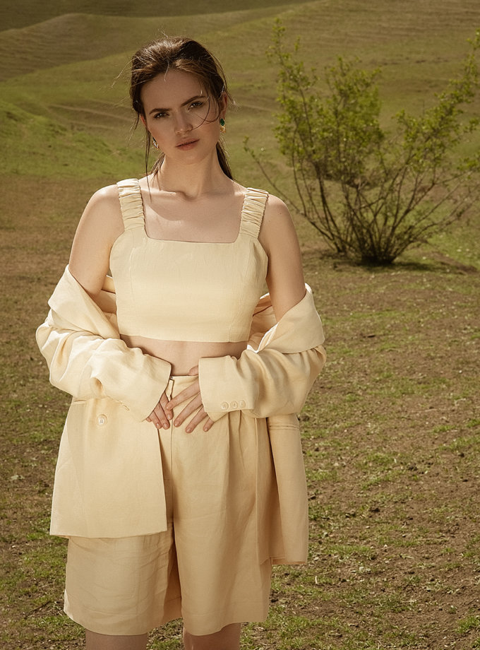 Шорти-бермуди з льону WONDER (WNDR_ss21_lml_08) - фото 5