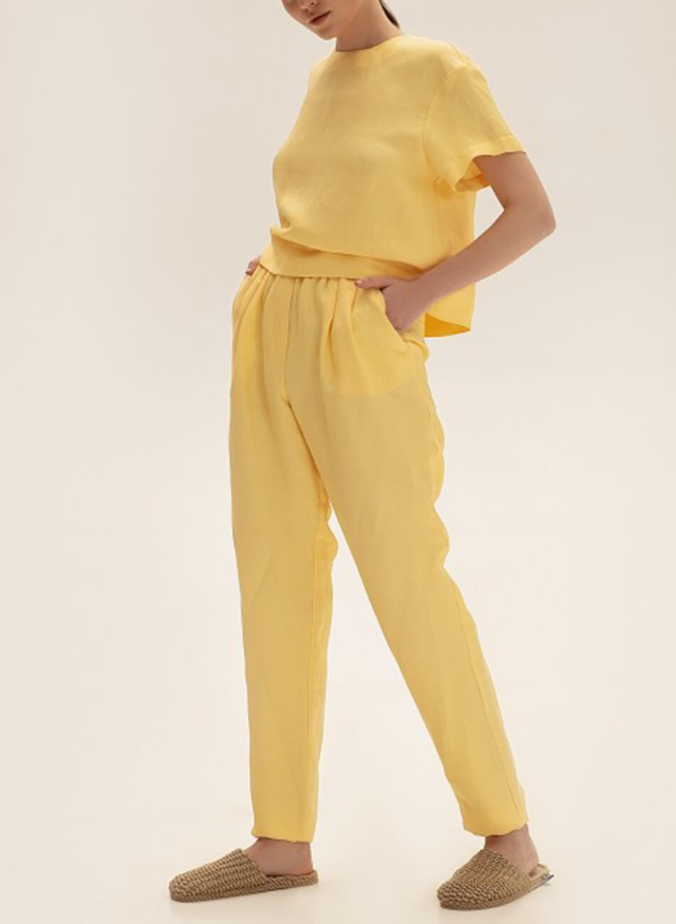 DSC_9184-Edit-513x768 (1) Завужені штани з льону WONDER (WNDR_ss21_lye_06)