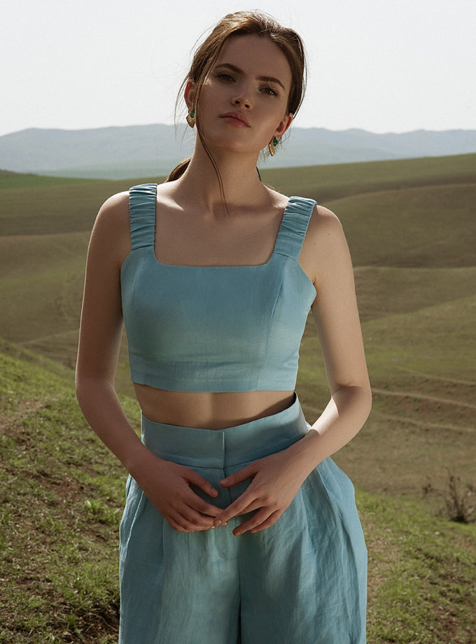 Шорти-бермуди з льону WONDER (WNDR_ss21_lbi_08) - фото 11