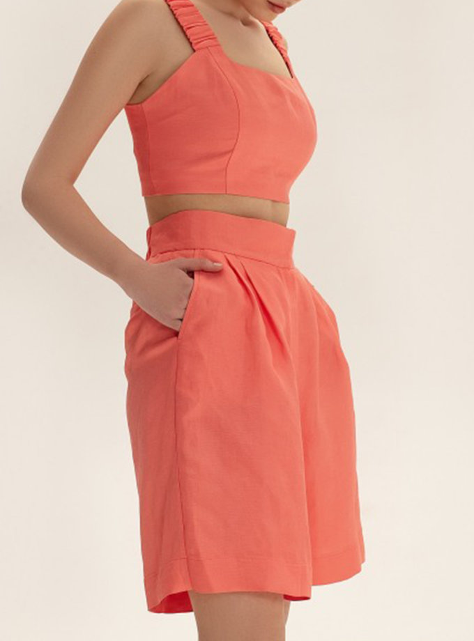 Шорти-бермуди з льону WONDER (WNDR_ss21_lc_08) - фото 5