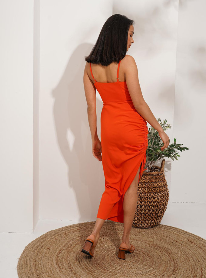 Сукня міді з драпіруванням Reina MY x MY (MC_MY7221-1)