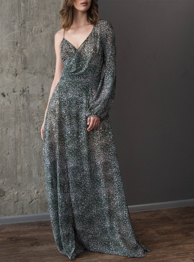 Сукня максі на одне плече ZHARKO (ZHRK_zkss21000201) - фото 17