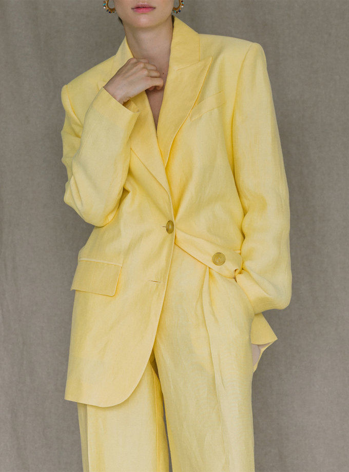 Однобортний жакет з кишенями SHAKO (SHKO_19049006)