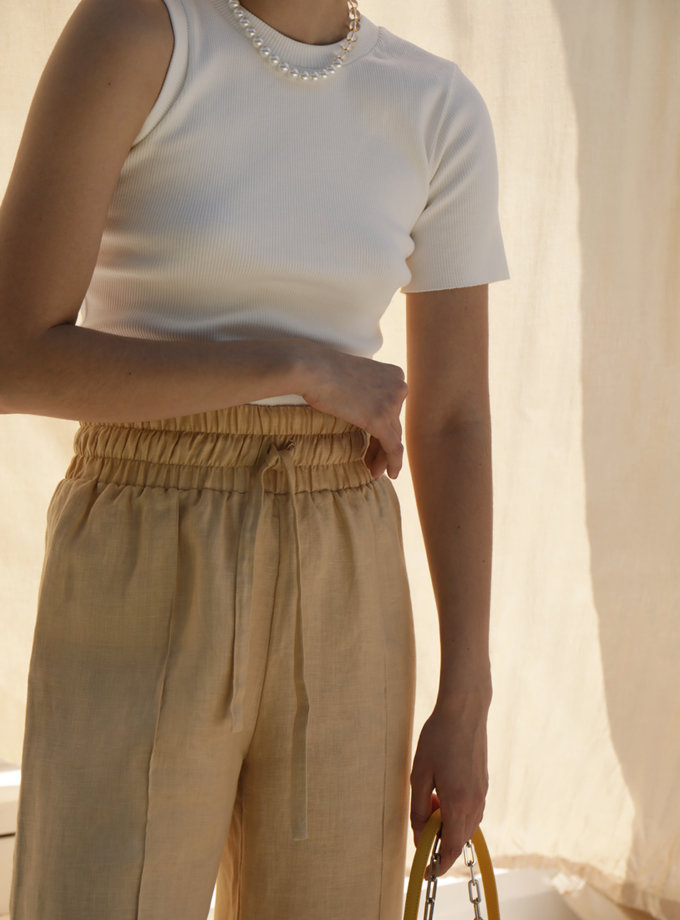 Топ із бавовни IRARO (IRRO_IR_SM21_SM_007) - фото 5