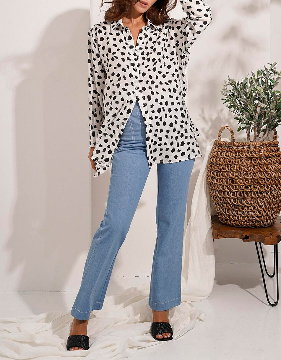 MY7521 (7) Удлиненная рубашка Astra MY x MY (MC_MY7521) - фото 5