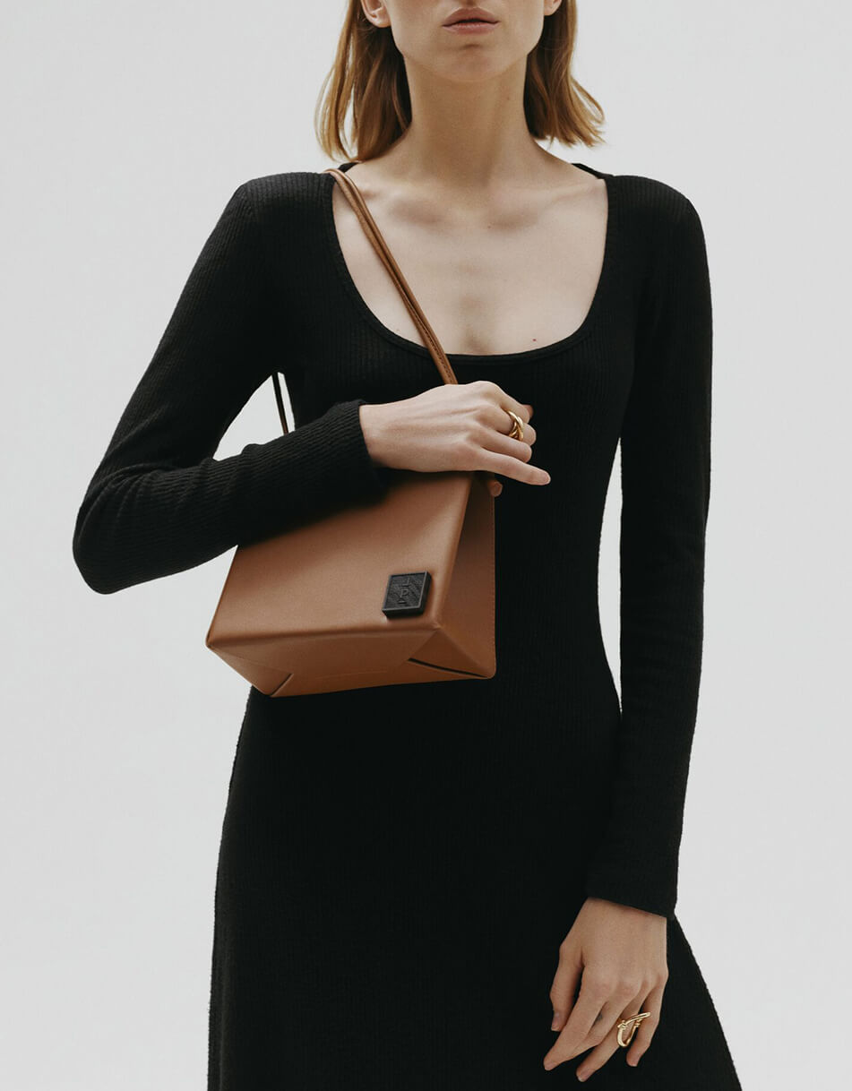 _0051-min Шкіряна сумка Square Bag in Brown LONA PRIST (LPR_SQ-BA-M-Brown) - фото 2