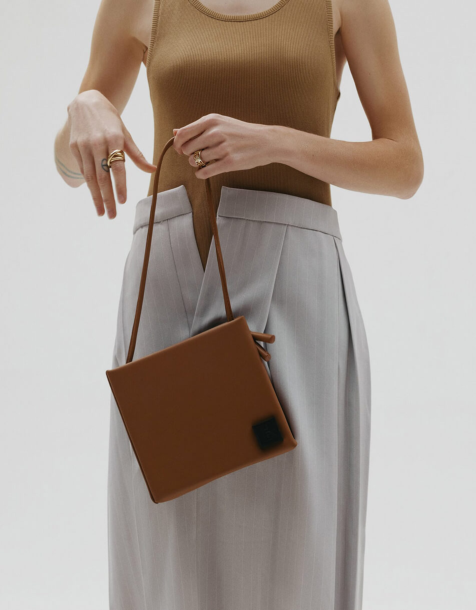 _0487-min Шкіряна сумка Square Bag in Brown LONA PRIST (LPR_SQ-BA-M-Brown) - фото 5