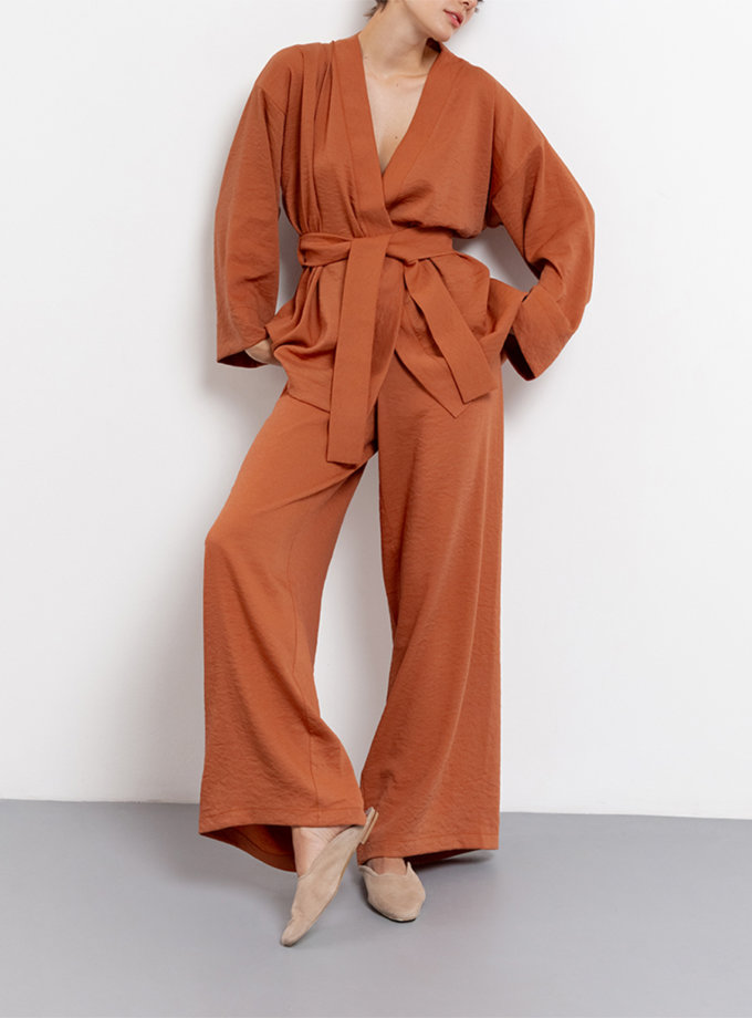 Комплект з кімоно і широкими штанами BALCONY GARMENT (BLCGR_818) - фото 13