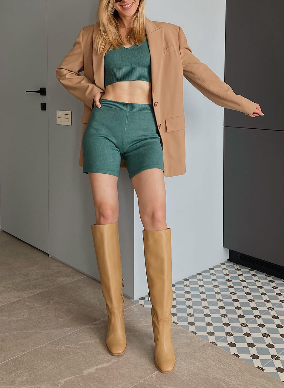 Processed with VSCO with m5 preset Укорочений топ Silvia WKMF (WKMF_36_4) - фото 3