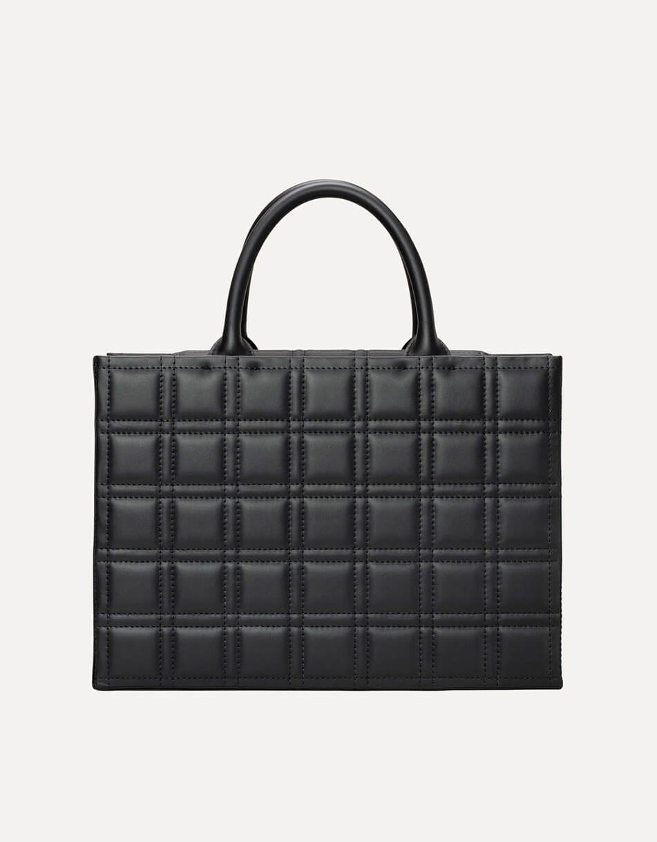 5x7_-_black_-_back-m Шкіряна сумка 5x7 Bag in Black LONA PRIST (LPR_5-7-B-Black) - фото 4