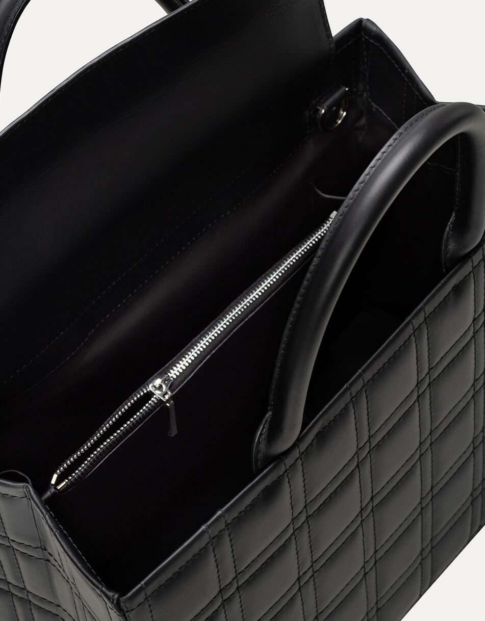 LP_17-min Шкіряна сумка 5x7 Bag in Black LONA PRIST (LPR_5-7-B-Black) - фото 5